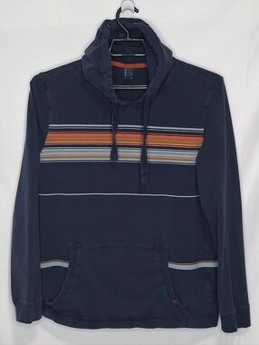 PrAna Striped Retro Hoodie Men’s Size M